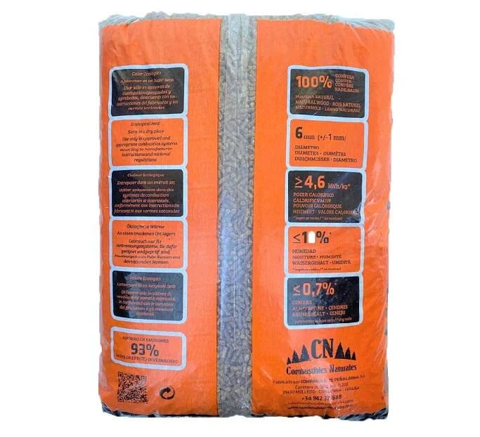 Santander ENplus A1 Wood Pellets in 15kg bags