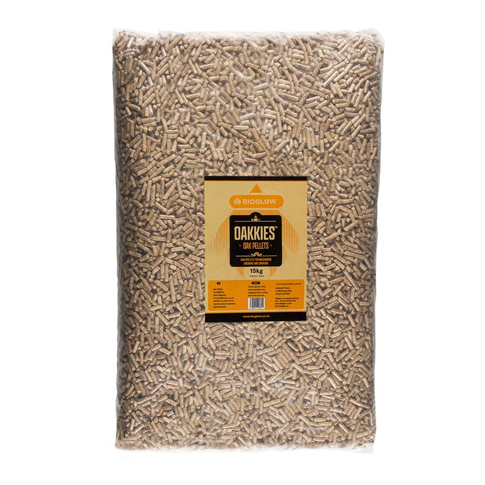 Oak Hardwood Pellets for Mushroom Growing & Pizza Ovens