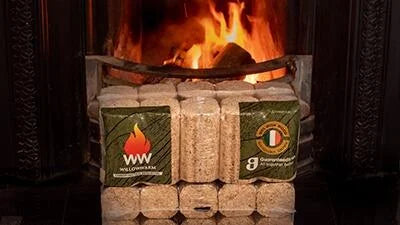 WillowWarm Carbon Neutral Briquettes for Trade & Wholesale - 20% VAT